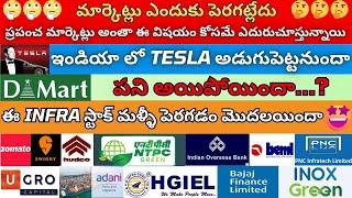 Tesla Entry In India, HG Infra, Bajaj Finance, PNC Infra, UGRO Finance, Adani Port, Inox Green, NTPC