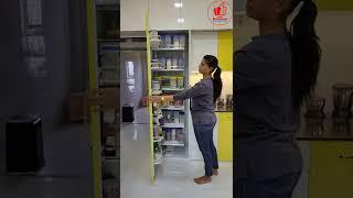 Modular Kitchen। Pantry/Tall Unit। Furniture। Kitchen in budget #modularkitchen #furniture #shorts