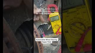 Easy Wheel Speed Sensor Check Trick!! Wheel Bearing Speed Sensor Test Giveaway $300 Scanner