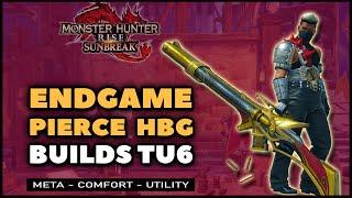 MHR: Sunbreak | Best Pierce Heavy Bowgun Builds | TU6 Endgame