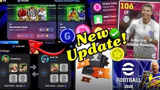 Free 2000 Coins, New Campaign  New Manager Packs, New Epic Players | eFootball 2025 Mobile