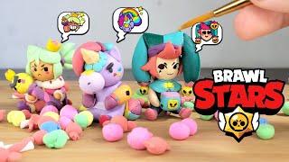 MAKING BABY BERRY clay art  - brawl stars candyland Recopilation