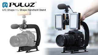 PULUZ U/C Shape Portable Handheld DV Bracket Stabilizer