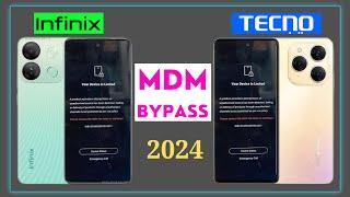 Infinix Tecno MDM Bypass | MTK & SPD | 2024