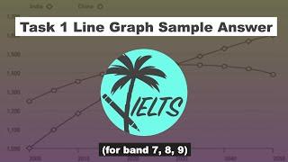 Band 9 Sample Answer - Line Graph (IELTS Writing Task 1)