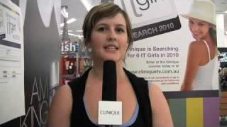 Sarah from Melbourne - Clinique IT Girl Auditions