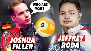 WORLD #1 SHOCKED BY UNKOWN FILIPINO PLAYER | THE GERMAN KILLER VS NEW RISING STAR JEFFREY RODA