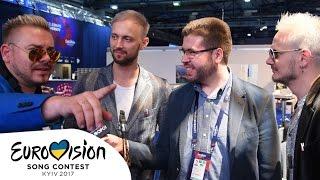 Interview with Sunstroke Project feat. Epic Sax Guy (Eurovision 2017)