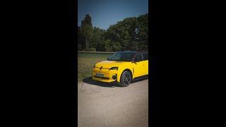 every detail of #Renault5 #ETech #electric is très french