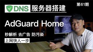 网页秒开！秒解析、去广告、防污染的AdGuard Home安装设置教程！配合PassWall让Trojan秒开YouTube！PVE搭建DNS服务器！（关联DNS服务器/旁路由/科学上网）