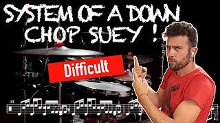 System Of A Down - Chop Suey ! - Drum Cover (with scrolling Drum score)