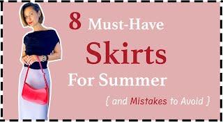 Why You Only Need 8 Skirts This Summer | 8 Skirts = 30+ Outfits | & MISTAKES ️ to Avoid