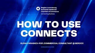 How to Use Connects