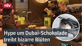 Lange Schlangen und ein Einbruch: Hype um Dubai-Schokolade treibt bizarre Blüten | ntv