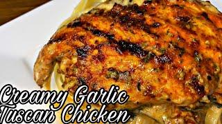 CREAMY GARLIC TUSCAN CHICKEN | 30 MINUTE MEALS | WEEKNIGHT RECIPES | JUST LEXX