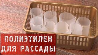 Рассада / Стаканчики для рассады из полиэтиленовых лент