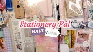 Notebook, fountain pen, stamps & sticker stock up  Stationery Pal Haul 2024