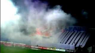 Ultras Lech '01 - 11 years of the group at Lech Poznań - Śląsk Wrocław (30. 11. 2012.)