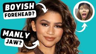 Zendaya looks like...a MAN?! Reacting to Qoves Studio | Opt into Beauty