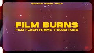 Film Burns | Film Flash Frames | Film Transitions (8mm + 16mm Film Burns)