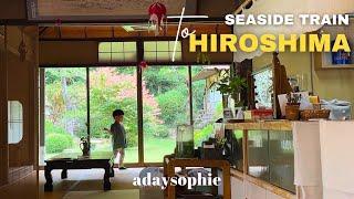  Scenic Sea Train to Onomichi, Hiroshima, Miyajima vlog (2 days) ️