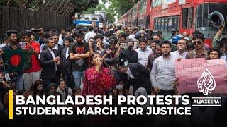 Bangladesh 'March for Justice': Students demand release of arrested peers and accountability