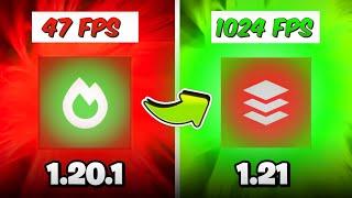 How I Got the Highest FPS in Minecraft 1.21 on a Low End PC | #minecraftfpsboost #skyextras