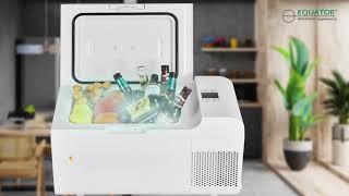 Equator's Portable Fridge-Freezer with Retractable Handle | PFF 07