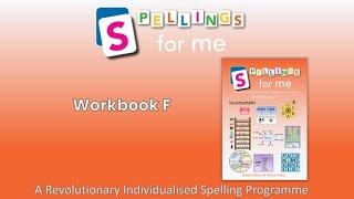 Workbook F - Spellings for Me