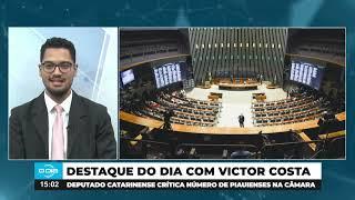 Muitos Deputados: Deputado de SC questiona número de bancada do PI na Câmara 07 03 2025