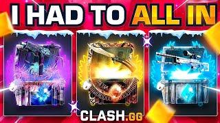 WE HAD TO ALL IN!?( Clash Highrolling)