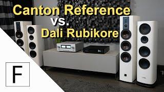 Neu vs. Bewährt: Dali Rubikore 8 fordert Canton Reference 5 heraus! | Hörtest am Luxman L505-Z