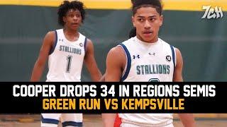 Jacob Cooper DROPS 34 in REGIONS!! (KEMPSVILLE VS GREEN RUN) 2021