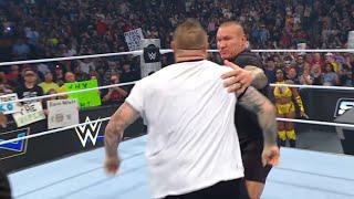 Kevin Owens is angry with cody Rhodes bu he attack Randy Orton after this Punch. The Viper vs Kevin