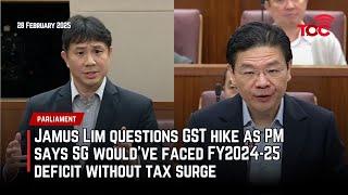 Jamus Lim questions GST hike as PM says SG would've faced FY2024-25 deficit without tax surge