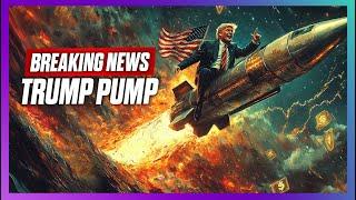 BREAKING NEWS CRYPTO : on a le TRUMP PUMP pour finir la semaine