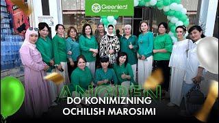 Do'konimizning ochilish marosimi | Церемония открытия нашего магазина #GREENLEAFOFFICIAL