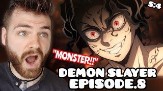 MUZAN vs. EVERYONE!!!! | DEMON SLAYER - EPISODE 8 | SEASON 4 | New Anime Fan! | REACTION