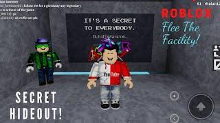 *SECRET* Hideout In The FTF Trading Post! -Roblox Flee The Facility