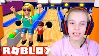 ПОБЕГ ИЗ БОУЛИНГ-КЛУБА в Роблокс Детский летсплей в Roblox Игры для детей