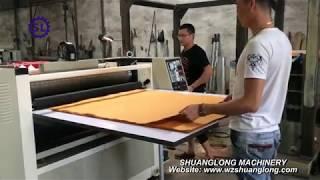 Manual paper sheet embossing machine - Wenzhou Shuanglong Machinery Co.,Ltd