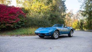 1975 Chevrolet Corvette Convertible 4-Speed | Admired Drives