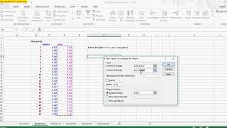 how to use t test