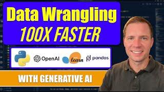Data Wrangling 100X Faster In Python With AI