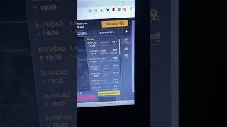 Торговля пользователя на BinTradeClub