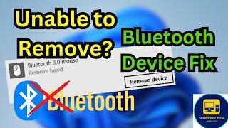 Windows 11: Unable to Remove Bluetooth Device [Quick Fix]