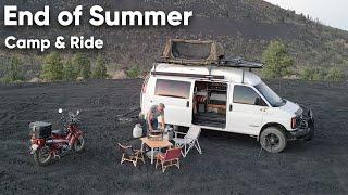 Van Life with a Tiny Motorcycle | Flagstaff & Sedona