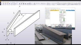 015 Описание работы плагина weldapp для Tekla Structures   Преобразование прокатных балок в сварные