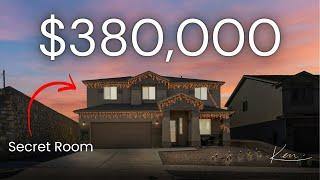 The Kind Of Home Large Families Buy In El Paso Texas (Secret Room) | El Paso TX Home For Sale Tour