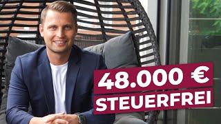 48.000€ steuerfrei mit der richtigen Steuerstrategie (Steuerberater David Kasper)